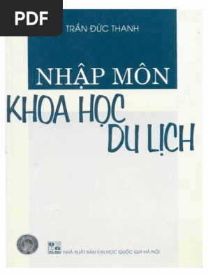 nhập môn du lịch trần đức thanh pdf - Hình 2