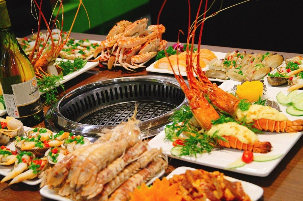quán buffet hạ san - Hình 4