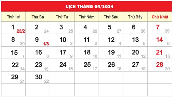 tháng này đủ hay thiếu - Hình 3