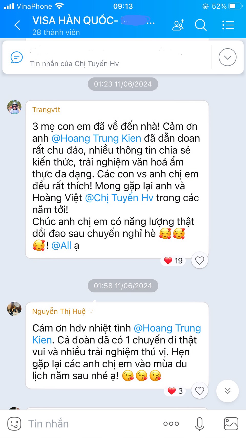 tin nhắn cảm ơn hướng dẫn viên - Hình 2
