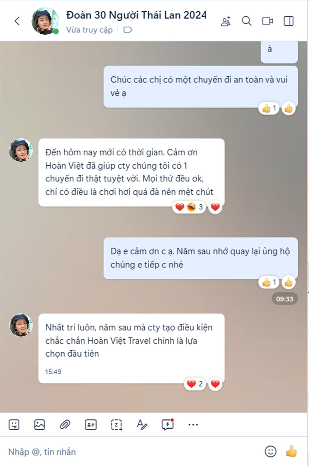 tin nhắn chúc đoàn khách - Hình 2